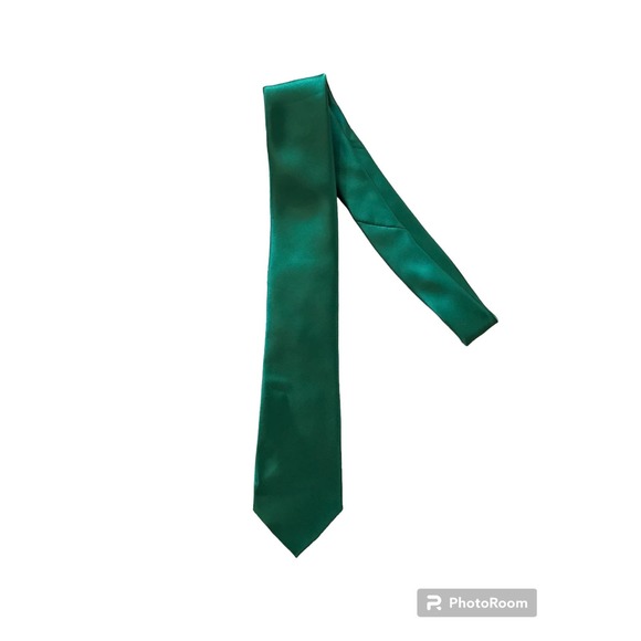 JF J Ferrar  Dressy‎ Green Men’s Neck Tie - Picture 1 of 8